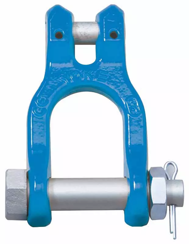 Clevis Shackle X-066, painted grade 100 shackle - Certex Norge